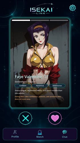 Isekai Link - Anime Dating Sim, Screenshot 2