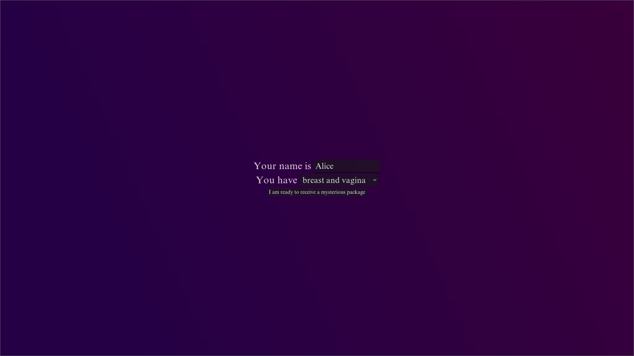 Total Tentacle Addiction, Screenshot 1