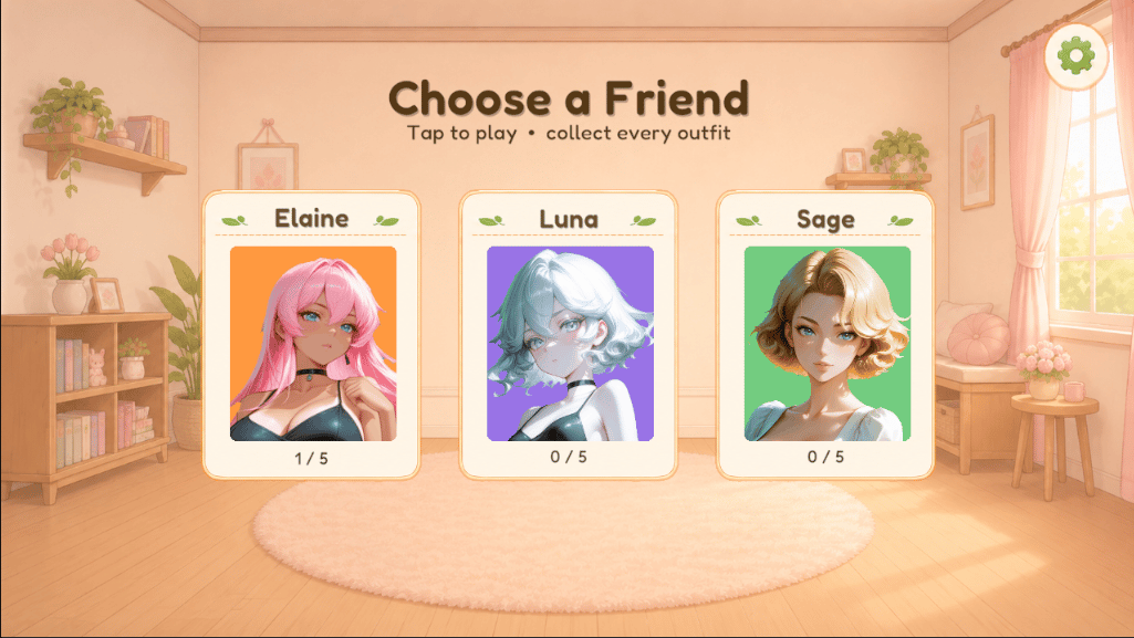 Waifu Wardrobe, Screenshot 3