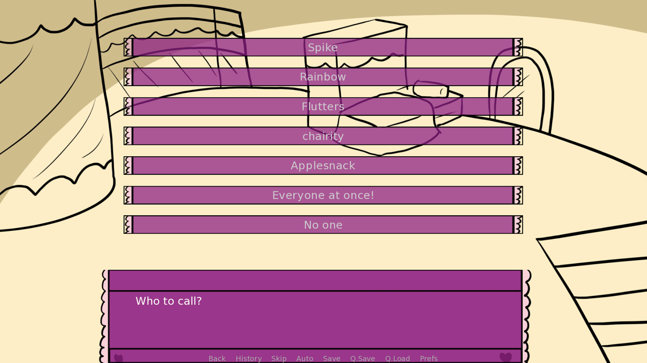 Plot Quest: Pinkie's Pony Porn Playground, Screenshot 1