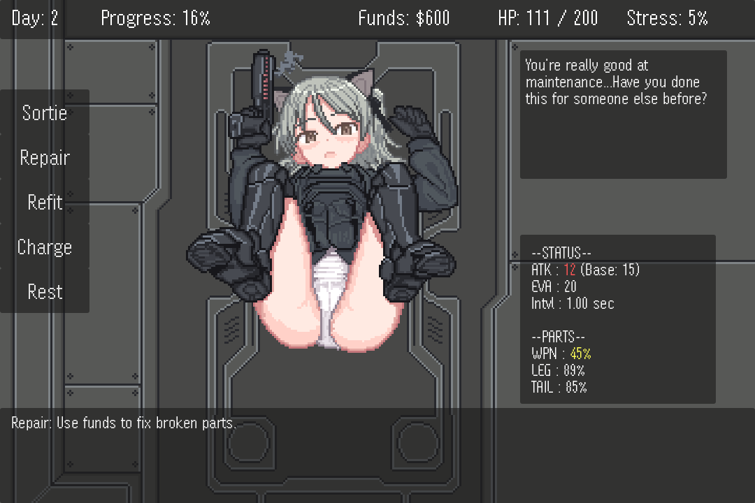OVERHAUL - Frontline Maintenance -, Screenshot 1