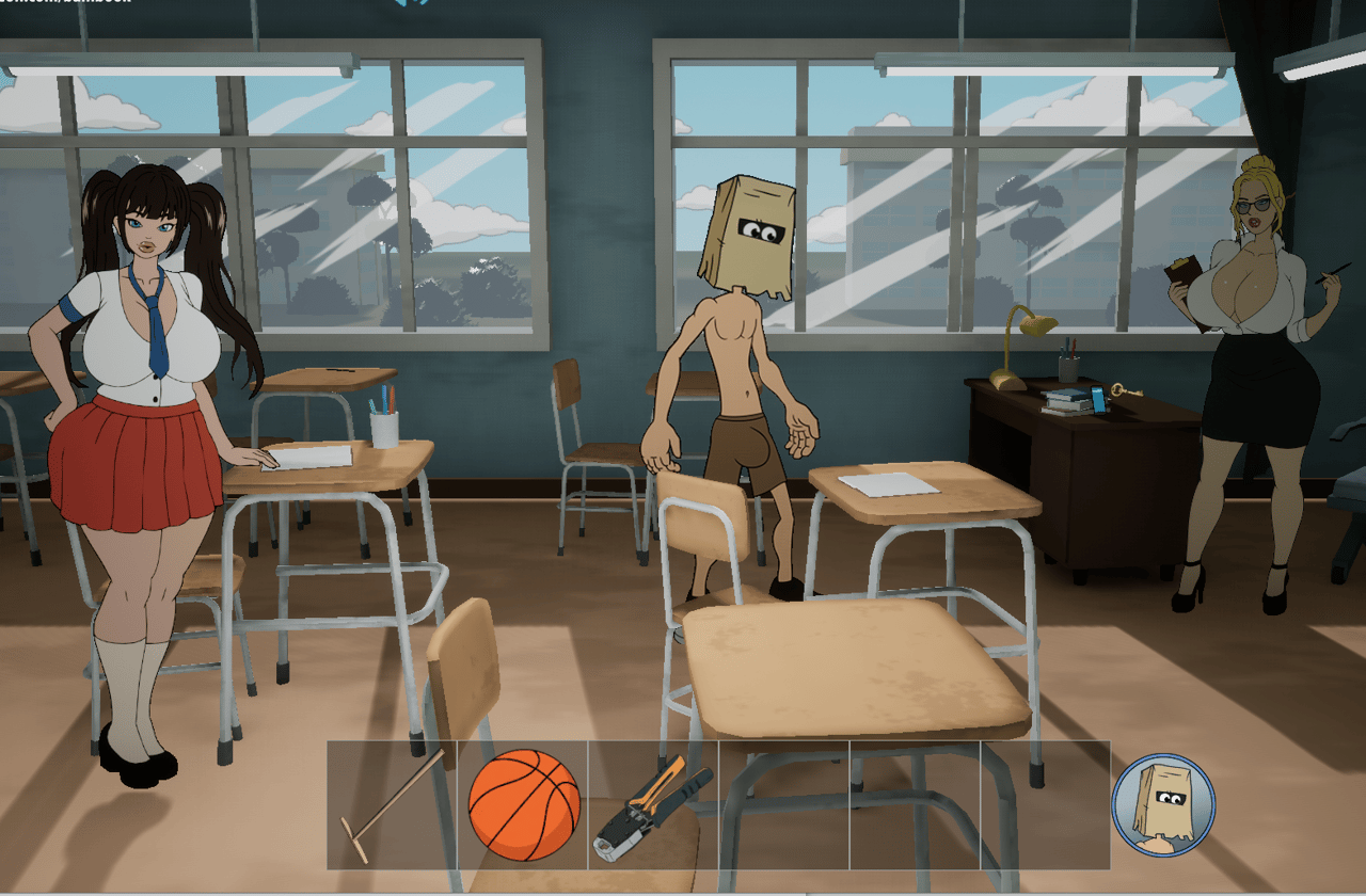 Fuckerman: Cunniversity Preview, Screenshot 1