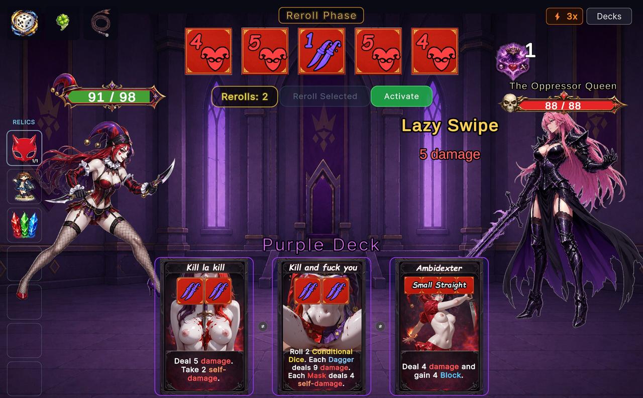 Roll to Dominate, Screenshot 2