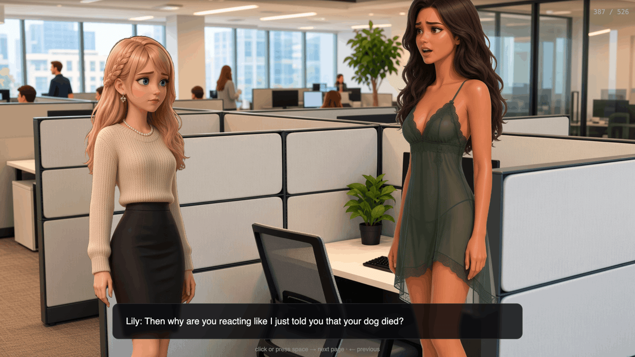 Lily's First Job Part II: Taking it French, Screenshot 1