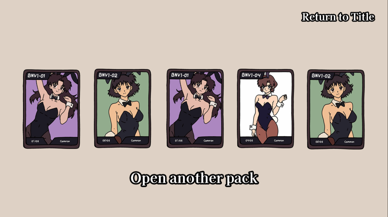 H-PACK TCG: Bunny Girls vol.1, Screenshot 4