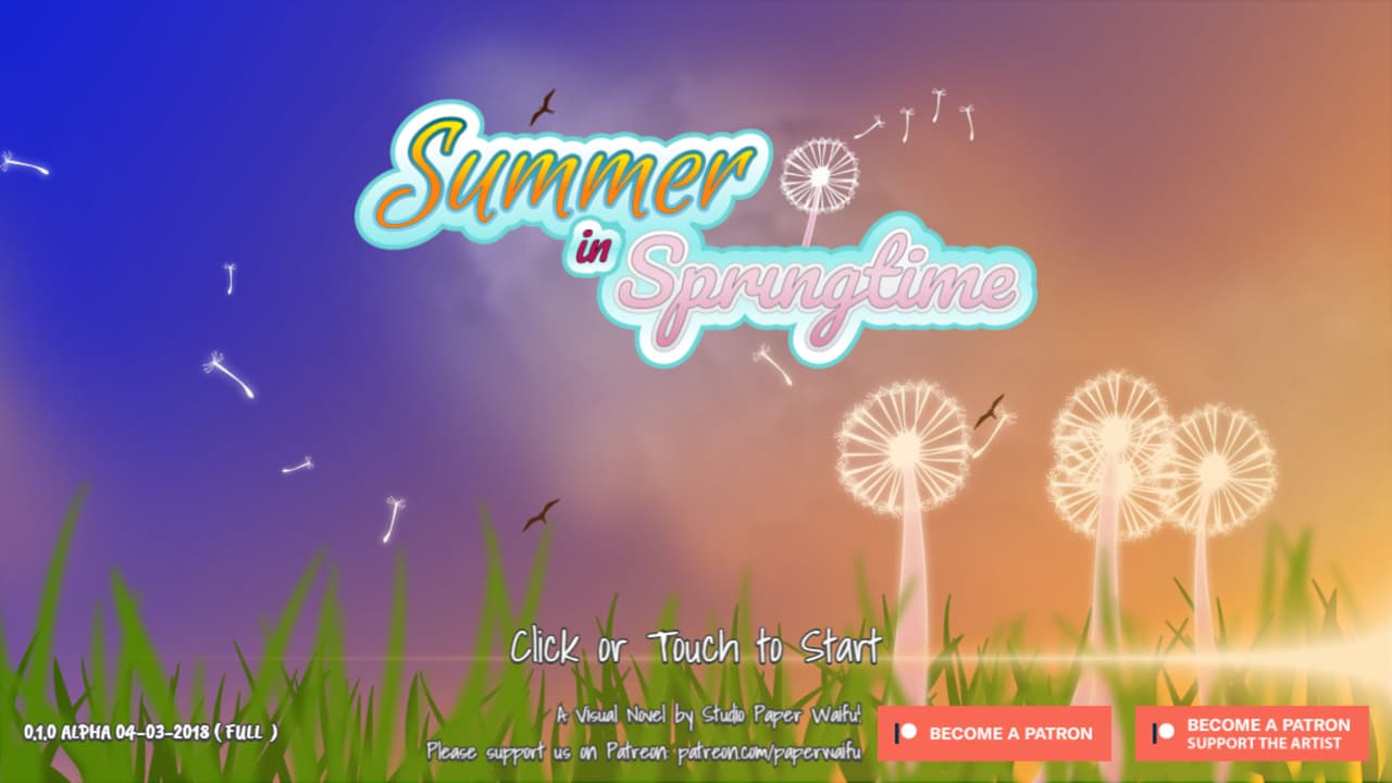 Summer In Springtime, Screenshot 1