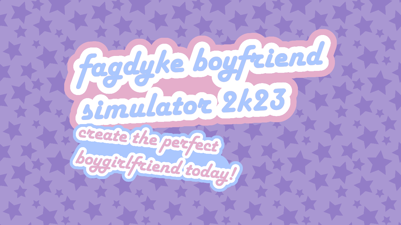 Titelbild von deregender me (fagdyke boyfriend sim 2k23)