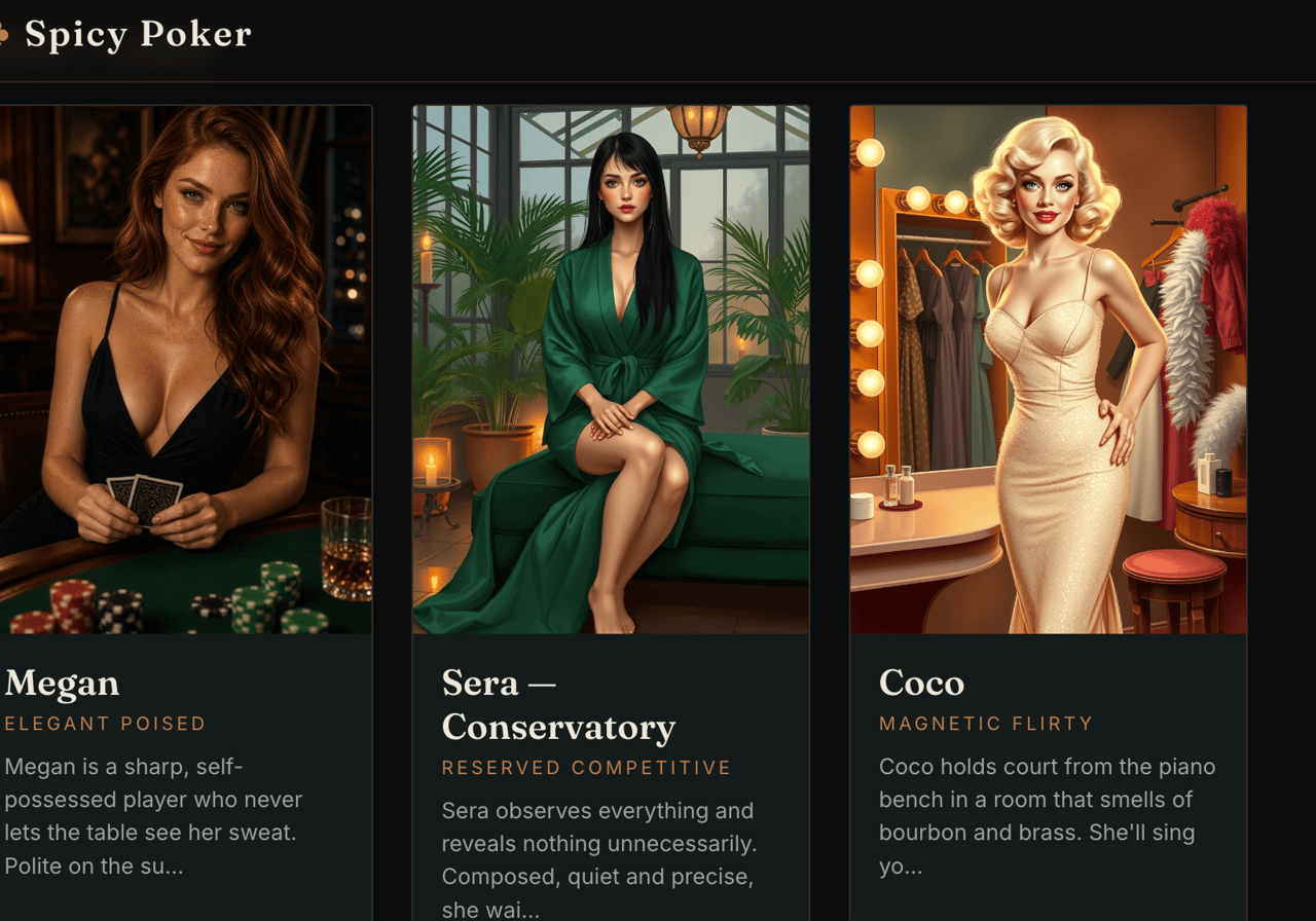 Spicy Poker, Screenshot 2