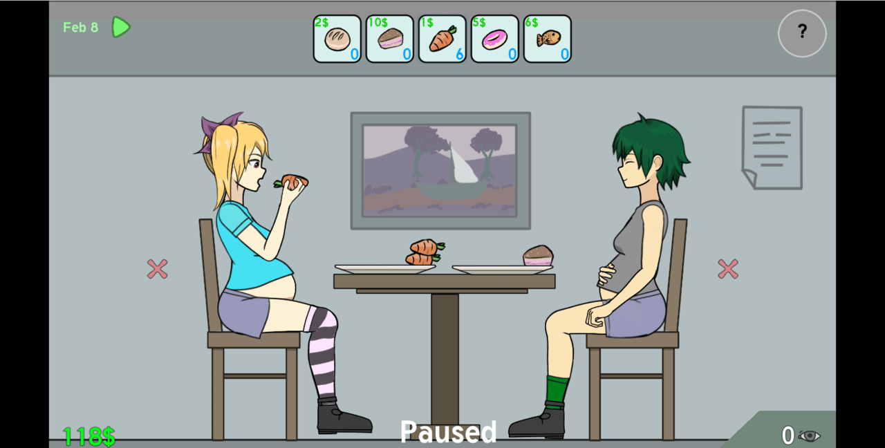 Waifus Eating Simulator, Screenshot 2