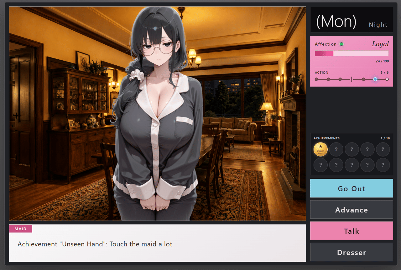 FreAI: Maid Pygmalion, Screenshot 5