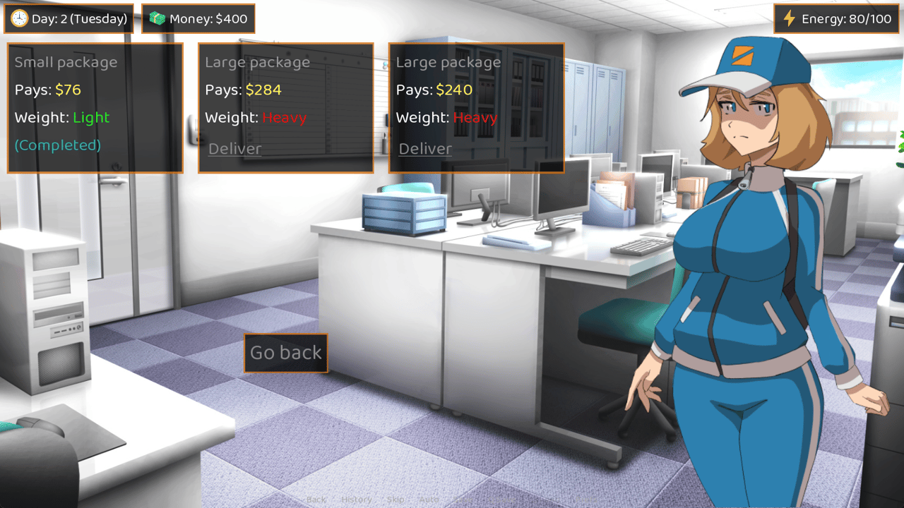 TS Delivery, Screenshot 1