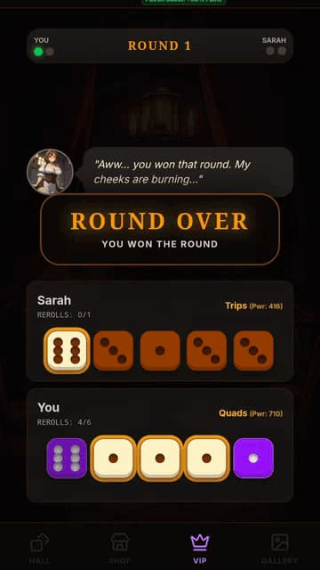 Dice & Desire, Screenshot 5