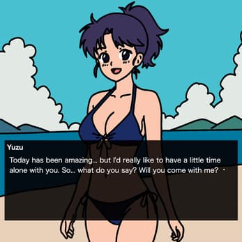 Beachside Date (A Summer Day with Three Bikini Girls), Screenshot 8