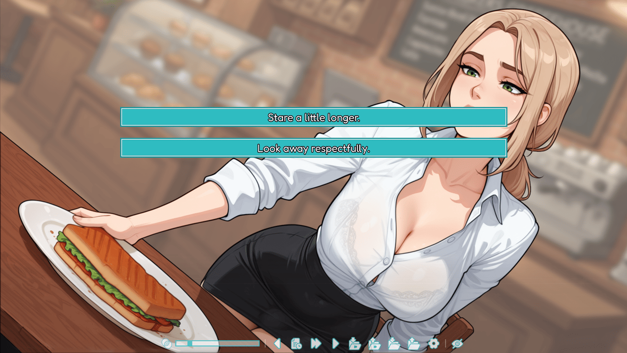 Femboy & Futa Cozy Cafe, Screenshot 2