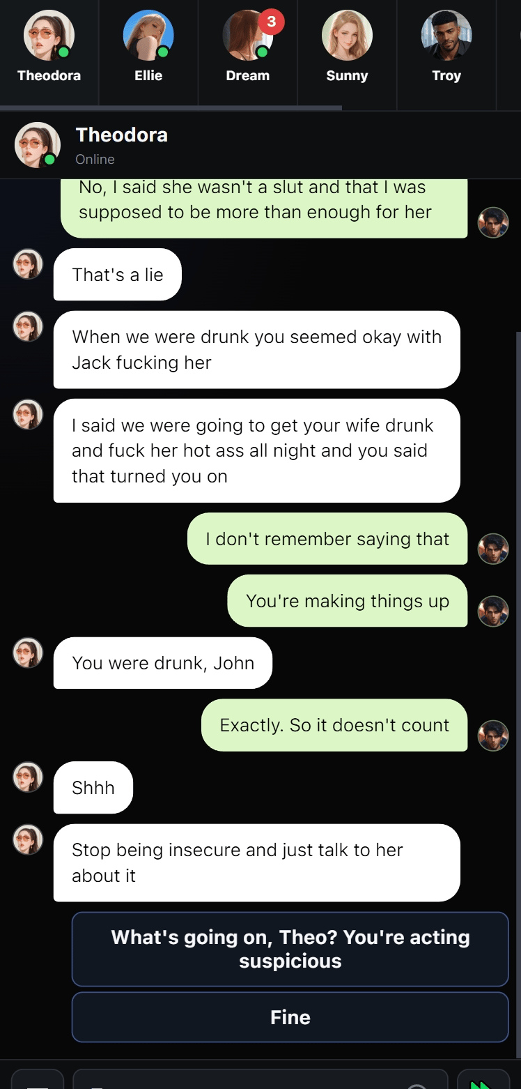 You forget so easily..., Screenshot 3