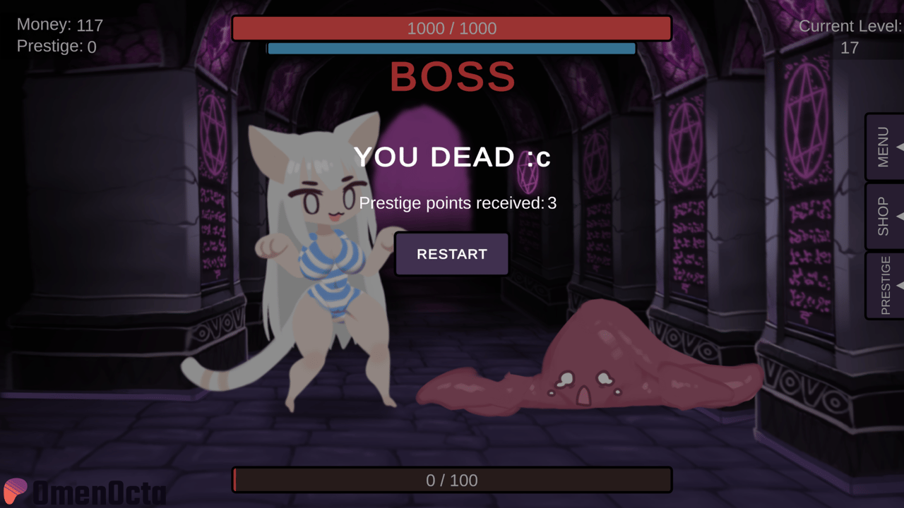 Click Or Fap Dungeon, Screenshot 5