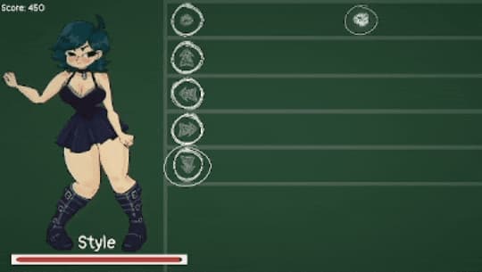 Rhythm Lust, Screenshot 1