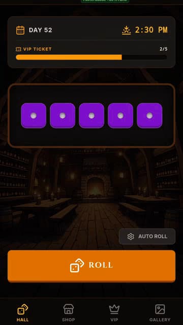 Dice & Desire, Screenshot 1