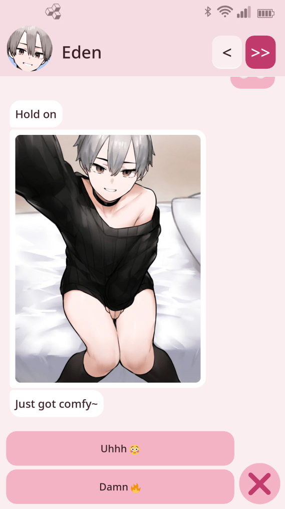 Femboy Phone, Screenshot 3