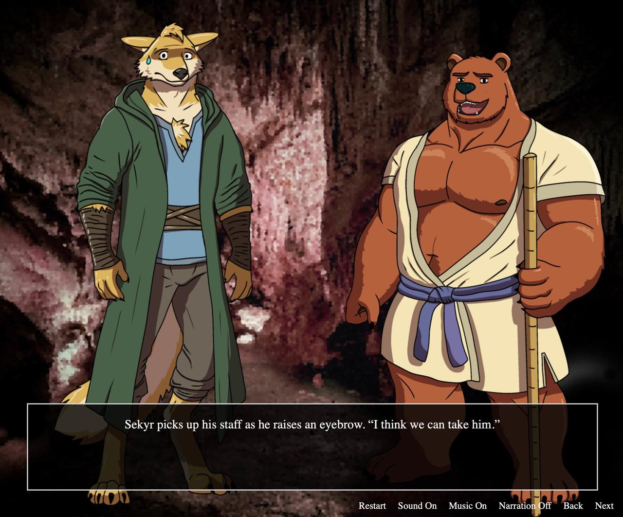 Of Heart and Stone, Screenshot 2