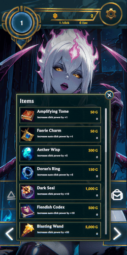 LOL Evelynn Idle Clicker, Screenshot 7