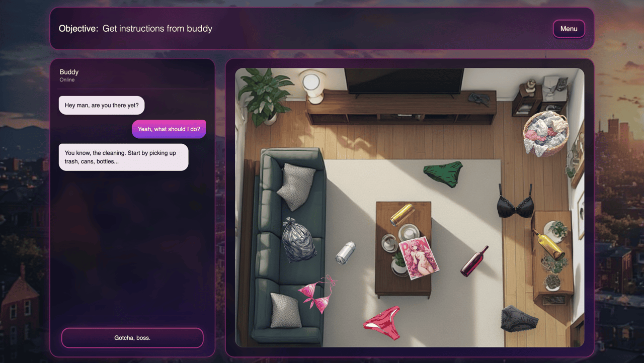Lust Lines, Screenshot 3