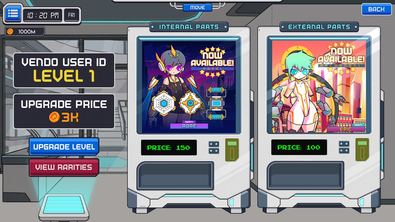Fembot Vending Machine, Screenshot 3