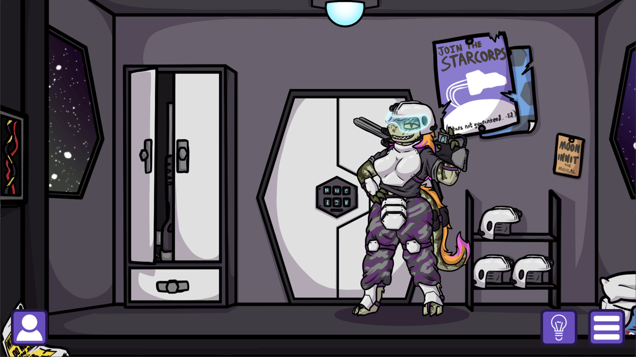 Viscous Visitor, Screenshot 1