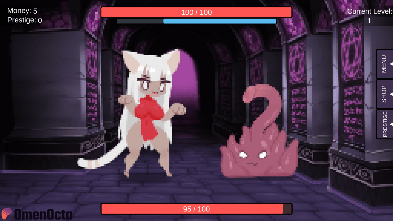 Click Or Fap Dungeon, Screenshot 1