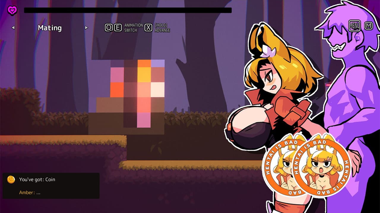 Amber's Breeding Quest - Mysterious Disappearance of Men, Screenshot 4