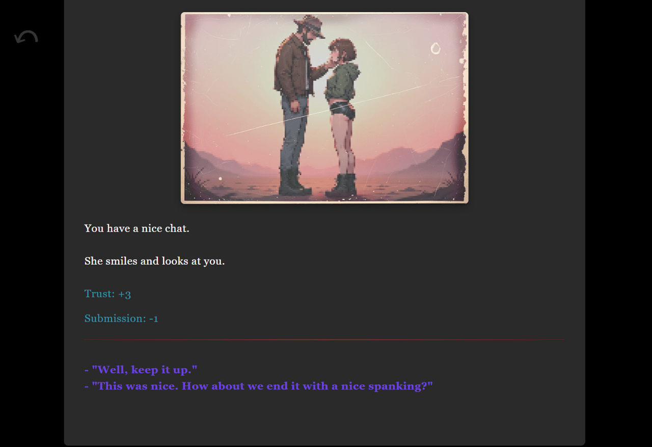 Crimson Dust, Screenshot 1
