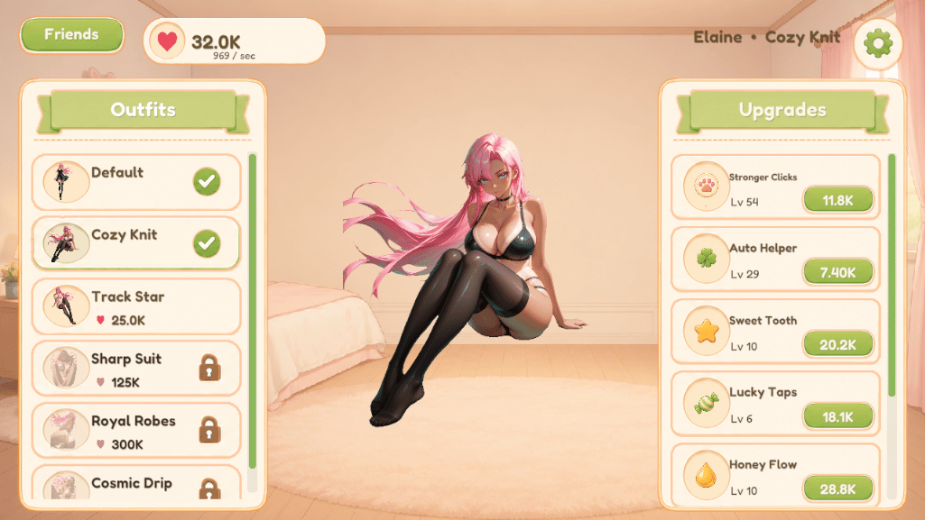 Waifu Wardrobe, Screenshot 2