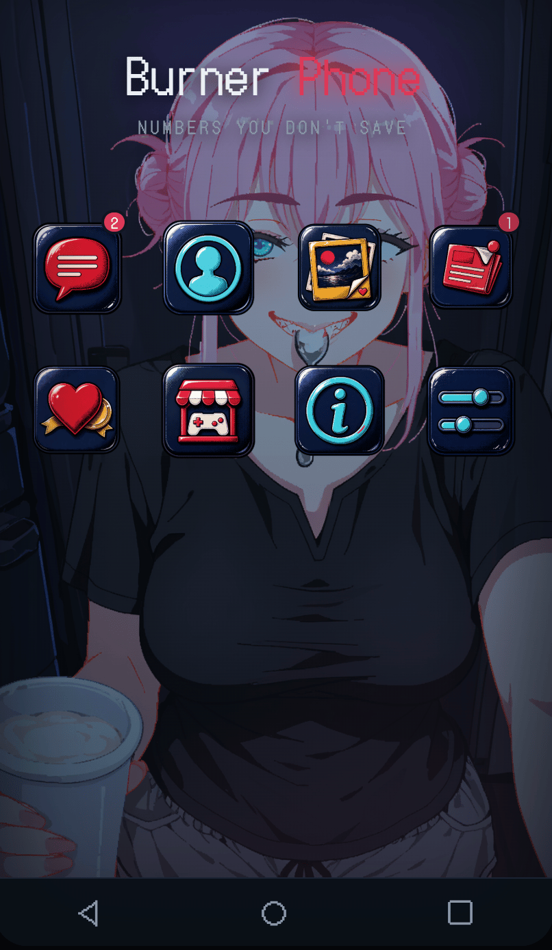 Burner Phone v0.3, Screenshot 1