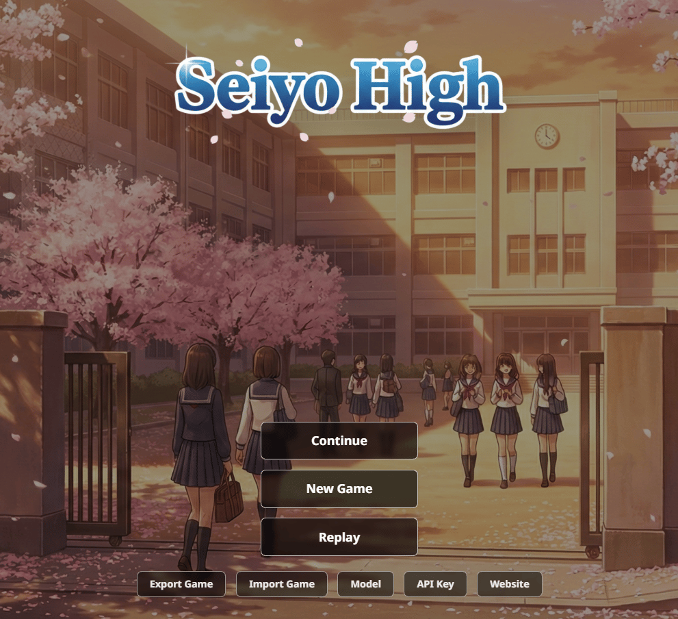 Seiyo High, Screenshot 1